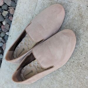Birdies Latte Suede Starling loafers